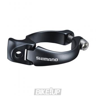 The clamp on the frame SHIMANO SM-AD91-M / S 31,8 / 28.6mm for the front derailleur