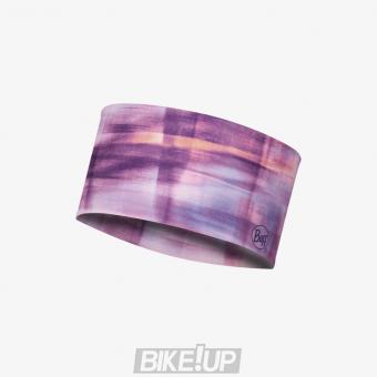 BUFF Coolnet UV+ Wide Headband Seary Purple