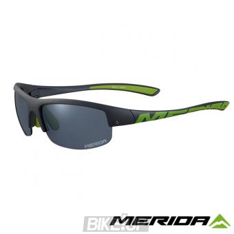 MERIDA Sunglasses Expert Onesze Matt Black Green