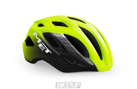 Helmet MET Idolo Fluo Yellow Black Glossy