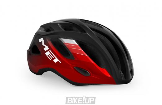 Helmet MET Idolo Black Red Metallic Glossy