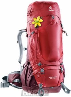 Backpack Deuter Aircontact PRO 55 + 15 SL cranberry aubergine