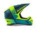 Fullface helmet BLUEGRASS INTOX PETROL BLUE FLUO YELLOW MATT