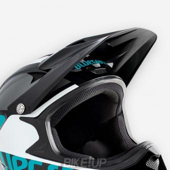 Visor on the helmet MET VISOR INTOX GLOSSY SOLID BLACK 2017 DESIGN