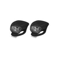 LONGUS flashers front and rear 2LED 2F Black
