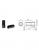 ALLIGATOR nut for Shimano hydraulic line up.10 pcs Black