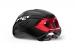 MET Helmet STRALE Black Red Metallic Glossy