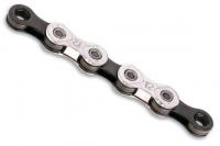 KMC X12 12 Speed ​​126 Link Chain + Lock Silver Black
