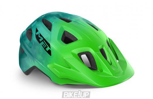 MET Helmet ELDAR Green Tie-Dye