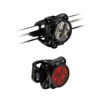 Set of bicycle light Lezyne ZECTO DRIVE PAIR Black