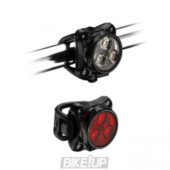 Set of bicycle light Lezyne ZECTO DRIVE PAIR Black