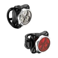 Set of bicycle light Lezyne ZECTO DRIVE PAIR Silver