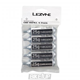 Set CO2 Cartridges Lezyne CARTRIDGE PACK 5h25 g