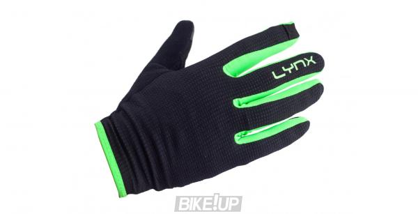 Cycling gloves LYNX Trail BG Black Green