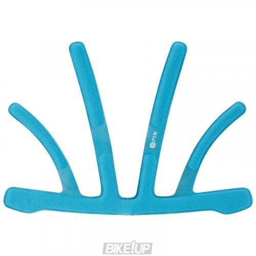komprimeret Skæbne Ugyldigt Removable liner for helmets POC Omne Air Spin Pad Kit Blue