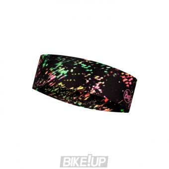 BUFF COOLNET UV+ SLIM HEADBAND Speckle Black