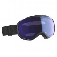 Ski mask SCOTT FAZE II Black Illuminator Blue Chrome
