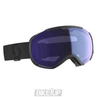 Ski mask SCOTT FAZE II Black Illuminator Blue Chrome