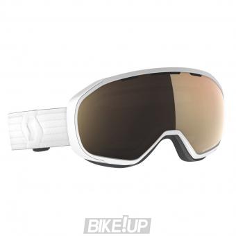 Ski mask SCOTT FIX LS White Light Sensitive Bronze Chrome