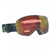 Ski mask SCOTT LINX LS Ultralime Green Storm Grey Light Sensitive Red Chrome