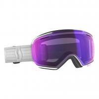 Ski mask SCOTT LINX LS White Light Sensitive Blue Chrome