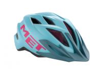 Helmet MET Crackerjack Light Blue Magenta