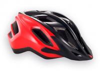 Helmet MET Funandgo Black Red panels