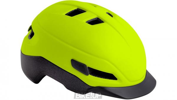 Helmet MET Grancorso Glossy Safety Yellow