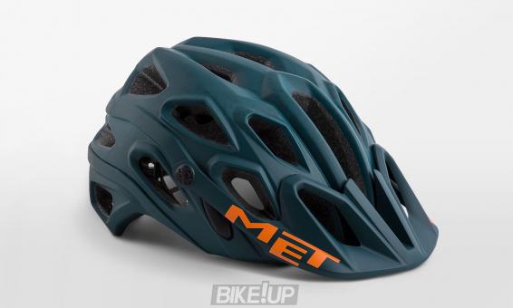 Bicycle helmet MET LUPO Blue Oil