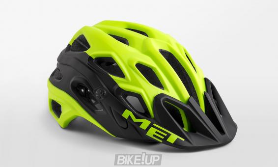 Bicycle helmet MET LUPO Yellow Black