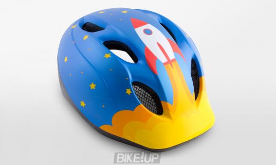 Helmet MET BUDDY & SUPERBUDDY Blue Rocket Matt