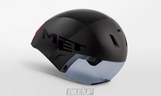 Helmet MET Codatronca Black Red Matt Glossy