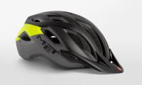 Helmet MET Crossover Black Safety Yellow