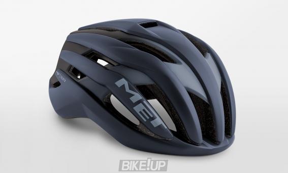 Helmet MET Trenta Blue Shaded Black Matt