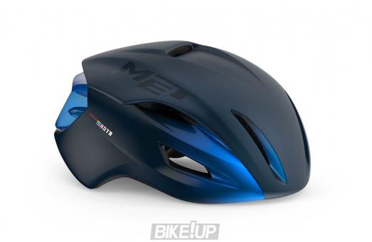 Helmet MET MANTA MIPS BLUE METALLIC MATT GLOSSY