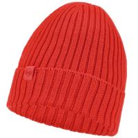 BUFF KNITTED HAT NORVAL Merino Wool Fire