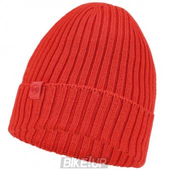 BUFF KNITTED HAT NORVAL Merino Wool Fire