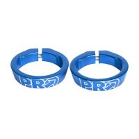 A set of aluminum locks for PRO Grips Blue