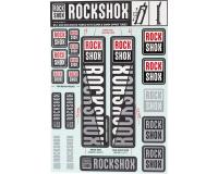 ROCKSHOX Fork Decal Kit 30/32/RS1 White 11.4318.003.497