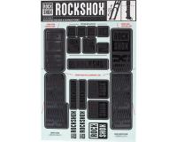 ROCKSHOX Dual Crown Fork Decal Kit 35mm Stealth 11.4318.003.514