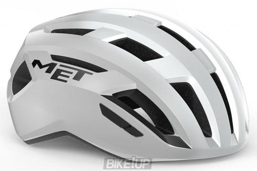 MET Helmet Vinci MIPS White Silver Glossy