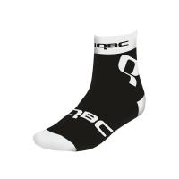 short socks HQBC Q2 CoolMax Black White