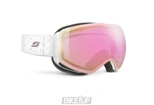 JULBO Ski Goggles Shadow White Reactiv 1-3 High Contrast Photochromic Lens J76636101