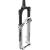 ROCKSHOX Pike Suspension Fork Ultimate C2 29" 130mm Offset 44mm 15x110mm Gloss Silver 00.4021.038.013