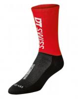 DT SWISS Cycling Socks Red Black