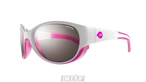 Kids glasses JULBO 490 11 11 LILY White Pink Fluo Spectron 3+