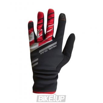 Gloves PEARL IZUMI PRO SOFTSHELL LITE Black Red