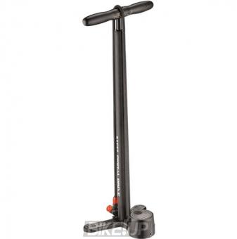 High Pressure Floor Pump LEZYNE STEEL DIGITAL DRIVE 2018 Black