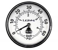 LEZYNE Pressure gauge for pump 60 PSI GAGUE 2.5 Black Silver