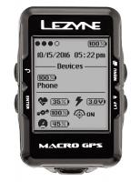 Cycling computer Lezyne MACRO GPS 2018 black